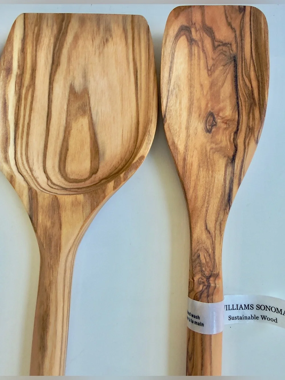 Williams Sonoma 5 Pc Italian Olivewood Utensils, Brand New, Retail $215